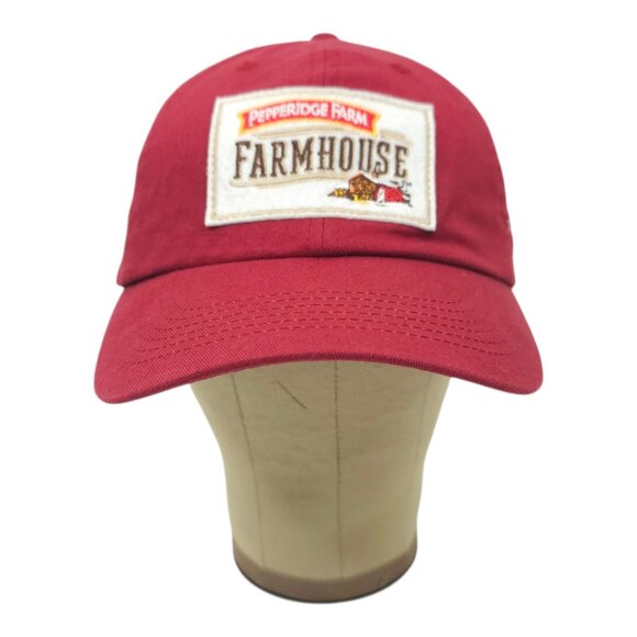 Pepperidge Farm Adjustable Cap Farmhouse Patch Logo Trucker Baseball Hat - Picture 10 of 14